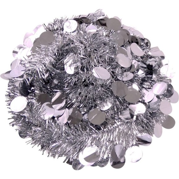 5 ft. Pop Up Christmas Tinsel Tree Collapsible wit - Picture 2 of 4